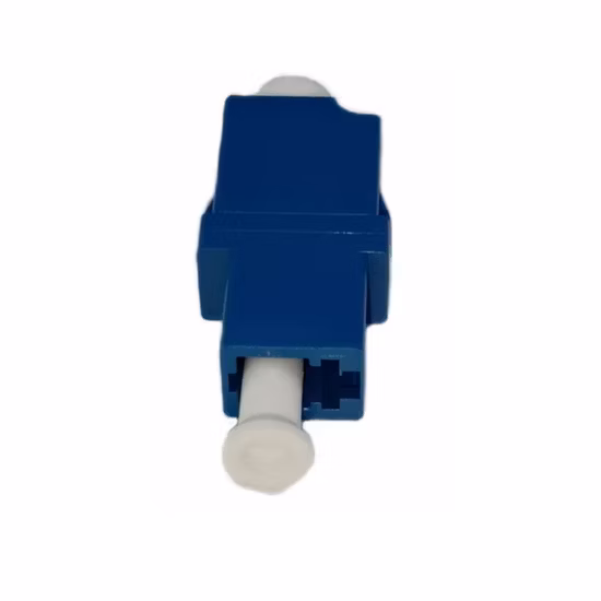 Single Mode LC/APC Duplex Plastic Fiber Optic Adapter Without Flange