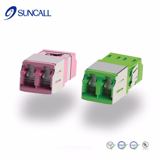 셔터가 있는 광섬유 LC Sc 어댑터