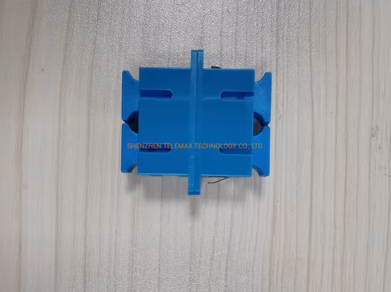 광섬유 Sc 어댑터 SC/PC Upc APC mm/Sm 이중/단순 어댑터